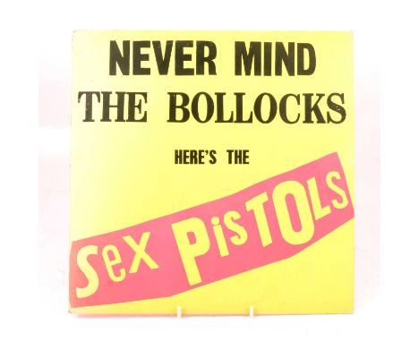 The Sex Pistols - Never Mind the Bollocks Here's The Sex Pistols, LP vinyl music record, V2086, matrix A5/B5.Condition report