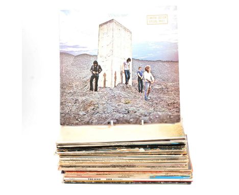 The Who and related - Twenty-nine LP vinyl music records including Quadrophenia; Odds &amp; Sods; Who Are You; Mc Vicar; Tomm