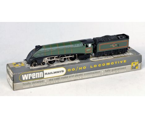 A Wrenn W2211 BR green class A4 engine and tender 'Mallard', with instructions (NM-BNM)