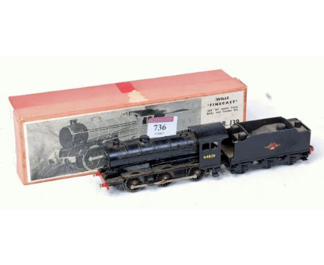 A class J39 goods engine built from a Finecast whitemetal body kit on Triang chassis BR black No. 64829 (F-G)