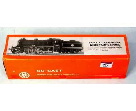 A Nu-cast kit for a class K1 engine and tender complete with wheels and Anchorage motor (M-BM)