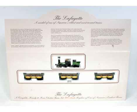 A Bachmann H0 Lafayette, American Earliest Train pack (NM-BNM)