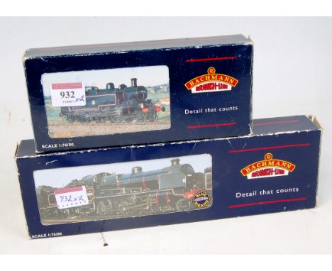 Bachmann 31-450E Push-Pull fitted Ivatt 2-6-2 tank engine (G-BFG) sold with 32-152 N class 2-6-0 engine and tender (G-BFG) bo
