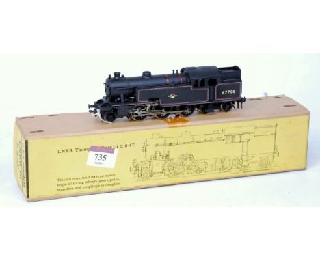 A nicely made up A138 Models kit for a class L1 tank engine finished BR lined black No. 67705 (G)