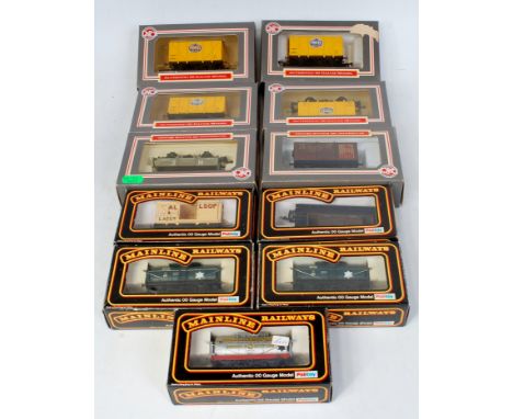 2 boxes containing 38 boxed wagons by Mainline, Replica, Dapol, Lima, Bachmann etc (G-BG)
