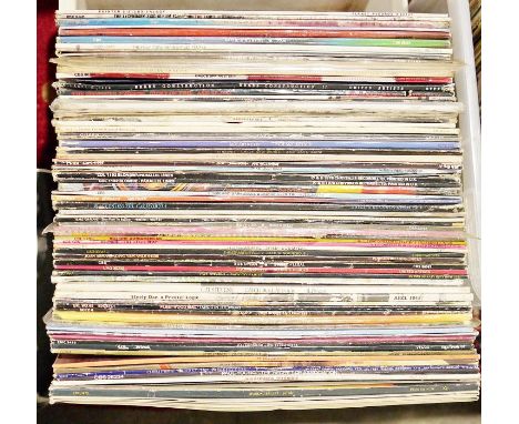 Collection of approximately 70 vinyl LP records&nbsp;to include Bob Dylan, Street Legal; Fleetwood Mac, Rumours; Blondie, Par