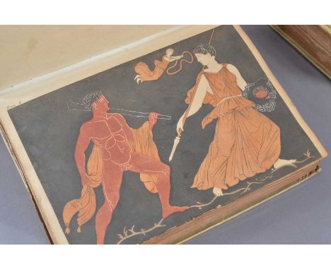 Grand Tour Ancient Etruscan Vases - Inghirami, Francesco "Pitture di Vasi Fittili" four volumes bound in two. Published Fieso