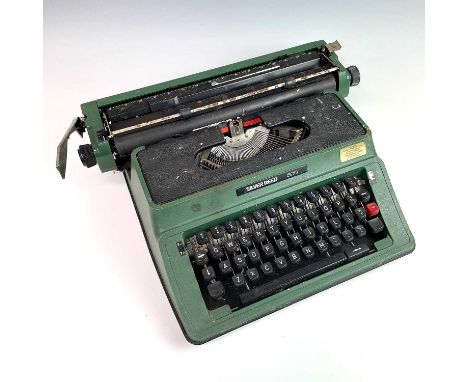 Sven BERLIN (1911-1999)The Author's typewriterA green Silver Reed 500 typewriter