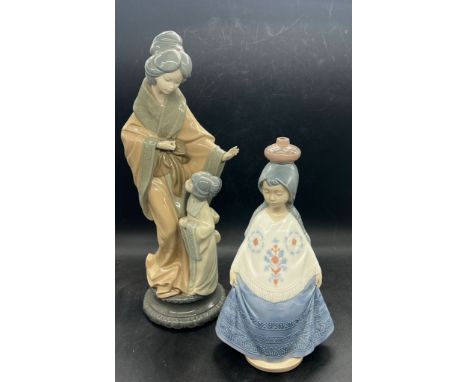 Two Nao figurines (H40cm)