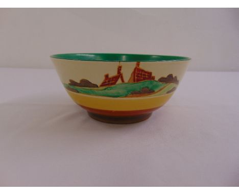 A Clarice Cliff Fantastique Secrets fruit bowl