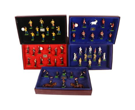 THE WILLIAM BRTIAINS COLLECTORS CLUB - limited edition The Blues and Royals of the Household Cavalry Regiment, 5000 sets, set