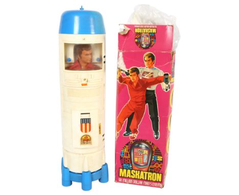 SIX MILLION DOLLOR MAN - a Vintage 1970s Colonel Steve Austin action figure, and a boxed Six Million Dollar Man's enemy "Mask