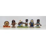 Five Robert Harrop Wombles figures (5)