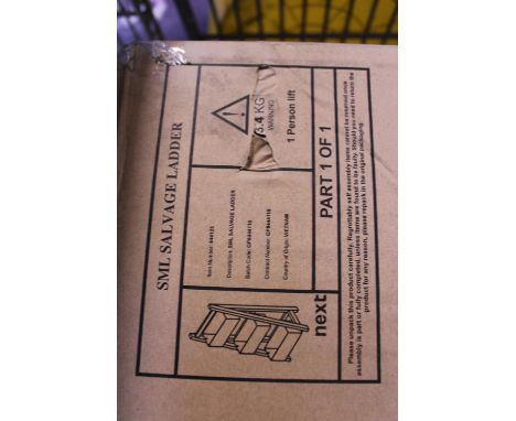A new boxed Next planter ladder 