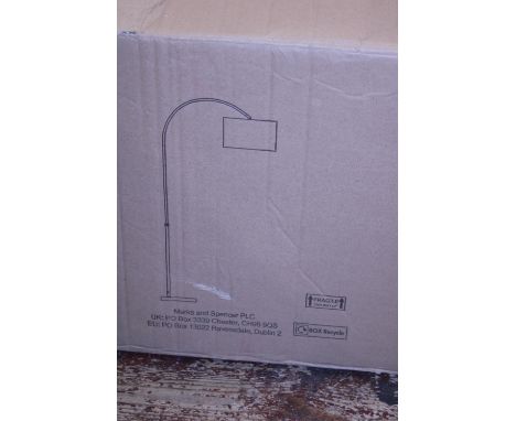 A Marks and Spencer's Floor standing lamp (unchecked).  Shipping unavailable 