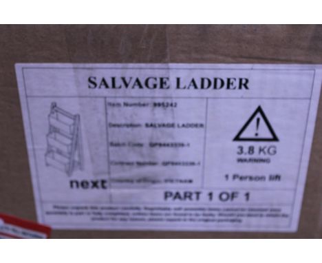 A boxed NEXT salvage ladder display (unchecked) 