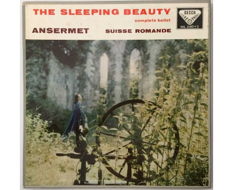 ANSERMET - THE SLEEPING BEAUTY - COMPLETE BALLET (BOX SET - SXL2160-1-2 ED1). A majestic box set containing 3 x LPs of Ernest
