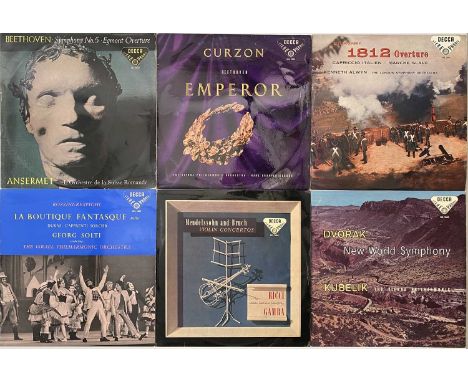 DECCA SXL - LP PACK. A majestic pack of 9 x LPs. Performers/ Titles include Ansermet - Beethoven Symphony No. 5 Egmont Overtu