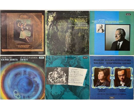 DECCA SXL - NARROW BAND - LP COLLECTION. A super collection of 60 x LPs with catalogue numbers between SXL6404 - SXL6482. Ple