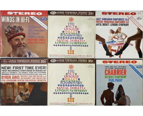 MERCURY - UK STEREO LP COLLECTION. Another fine selection of around 34 classical LPs. Mostly UK stereo pressings, all release
