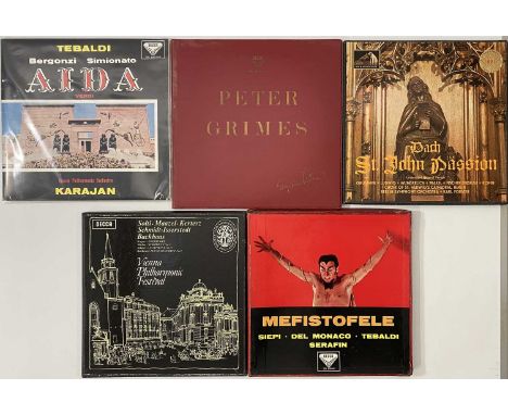 OG STEREO RECORDINGS - LP / LP BOX SET COLLECTION. A collection of 8 x box sets and 1 x LPs, mostly Decca ED1s. Catalogue num