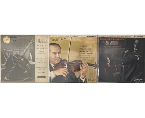 COLUMBIA SAX ORIGINALS - LP RARITIES. A pack of 3 x LPs released on Columbia Records. Performers/ Titles include David Oistra