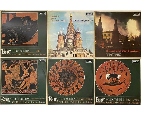 DECCA SXL ED1 - LP RARITIES. A pack of 7 x LPs. Catalogue numbers include SXL6018, SXL6036, SXL6059, SXL6060, SXL6061, SXL606