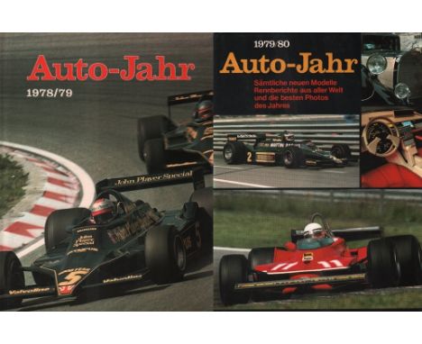 Auto. Auto – Jahr 1978 / 79 und 1979 / 80. L´année automobile. Automobile Year - 2 Bände. Hrsg. von Edita Lausanne. 4°. Mit z