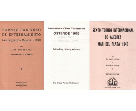 Leningrad - Moskau 1939. Suarez, J. M. Torneo Pan Ruso de Entrenamiento Leningrado - Moscú 1939 ... Buenos Aires, Grabo, 1949