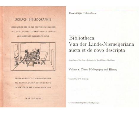 Höhne, H. und G. Röhl. (Hrsg.) Schach - Bibliographie. Verzeichnis der in der Deutschen Bücherei und der Universitätsbiblioth
