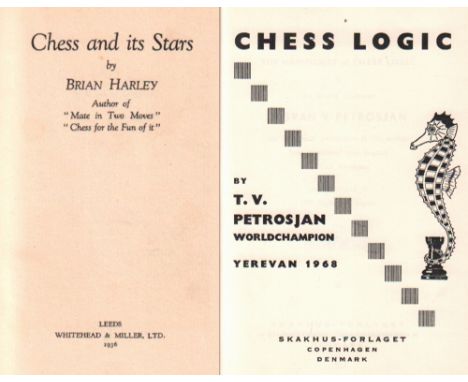 Harley, Brian. Chess and its stars. Leeds, Whitehead &amp; Miller, 1936. 8°. Mit 8 Tafeln, 1 Textabb. und vielen Diagrammen. 
