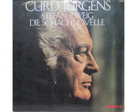 Schallplatte. Zweig, Stefan. Die Schachnovelle. Curd Jürgens. Langspielplatte. Amadeo [49.027]. Im Vertrieb Metronome Musik, 