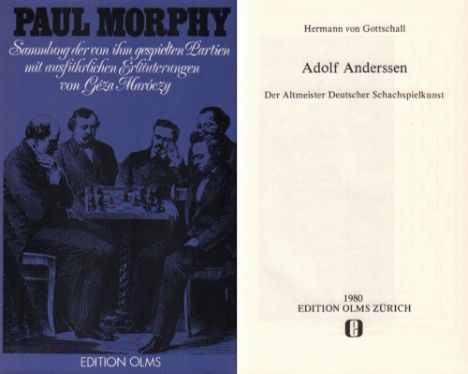 Paul Morphy: Sammlung der von ihm gespielten Partien mit