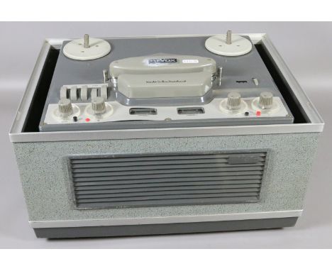 A Revox G36 reel to reel tape recorder made in Switzerland.