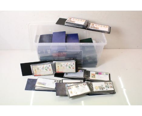 Extensive collection of British first day covers contained within 24 albums, covering a range of subjects to include Christma