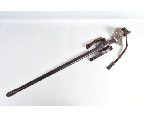 A TWENTIETH CENTURY QEII DRESS SWORD MADE BY HOLT &amp; SON, the blade and the hilt both have the QEII and crown cypher and t