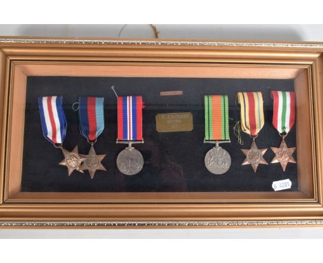 A WORLD WAR TWO SAS CASUALTY SET OF MEDALS, attributed to 5572359 Corporal K. Bateman SAS, the medals comprising of a France 