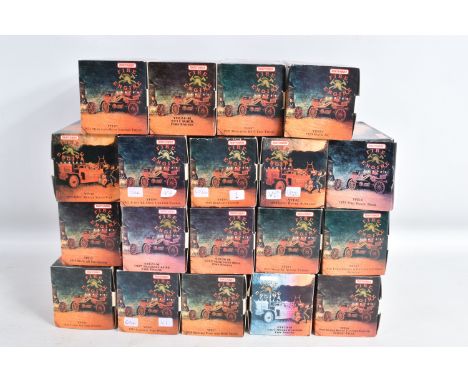 NINETEEN BOXED MATCHBOX MODELS OF YESTERYEAR FIRE ENGINE SERIES, from the 1920's to 1950's, to include model no.'s YFE01, YFE