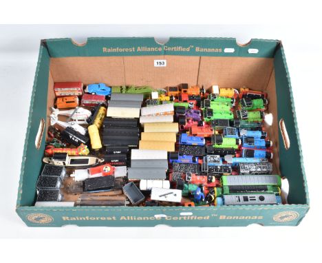A COLLECTION OF UNBOXED AND ASSORTED ERTL THOMAS THE TANK ENGINE AND FRIENDS MODELS, assorted locomotives, rolling stock, veh