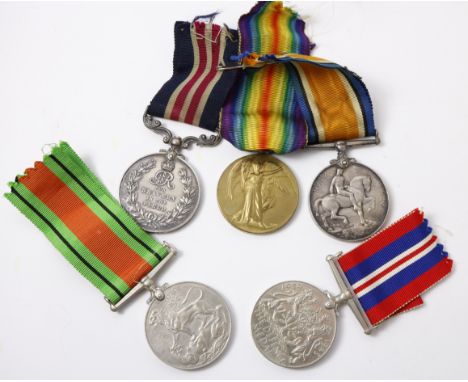 WW1 medals awarded to Pte. J R Cross M G C, bravery medal to L. Cpl J Cross and WW2 pair   Condition Report   Click here for 