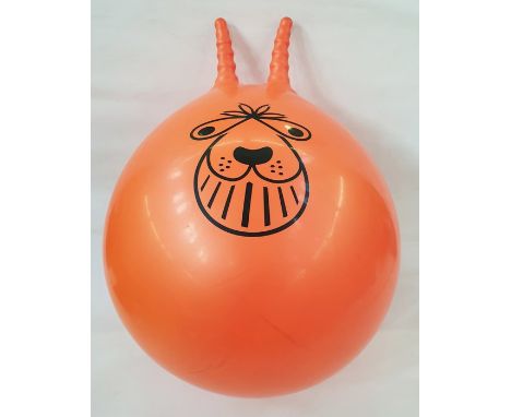 Orange space hopper