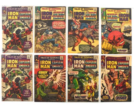 Tales of Suspense featuring Iron Man and Captain America: a run of 13 early Silver-Age issues featuring 1st appearance of M.O