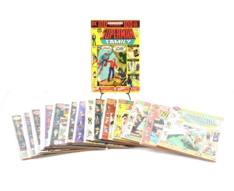 Superman Family, a large run of 59 Bronze age (DC Comics, 1974 onwards).Superman Family was a monthly comic by DC comics ofte