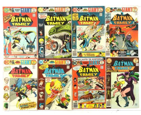 Batman Family Giant-size issues: a complete run of 20 Bronze-age issues, (DC Comics 1975 onwards).Including giant-size issues