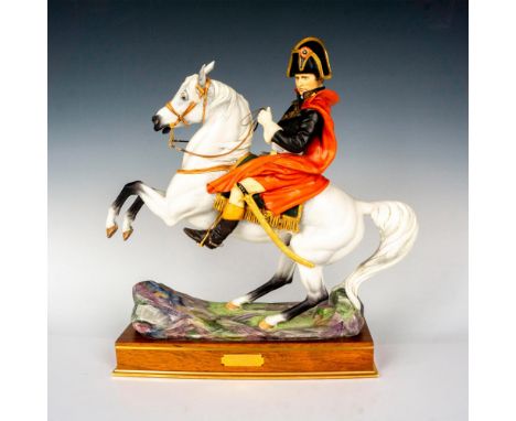 After the 1801 Jacques-Louis David painting, this limited edition piece depicting the French emperor in his famous pose, on a
