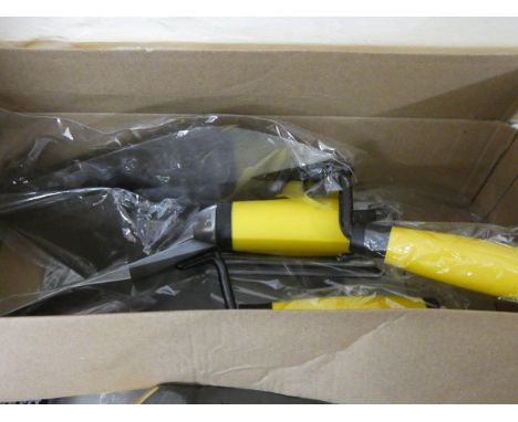 A new 5 piece plasterers and brick layer trowel set 