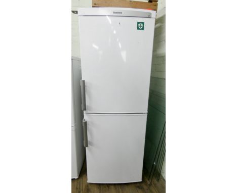 A Blomberg half and half fridge freezer (light not working)