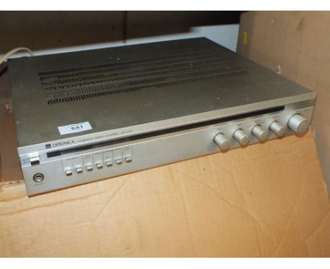 A SHARP OPTONICA SM-4100E STEREO AMPLIFIER