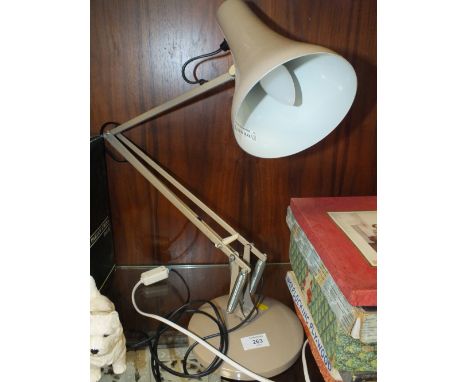 A MODERN ANGLE POISE LAMP