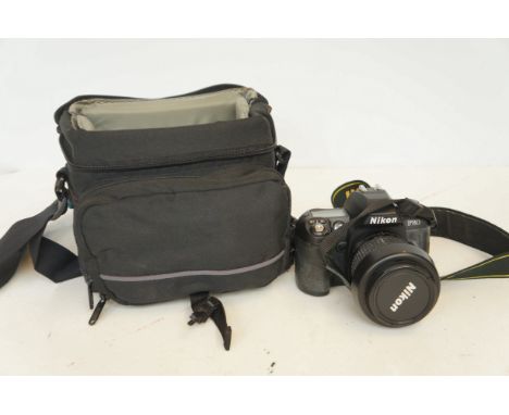 Nikon F80 camera with soft case